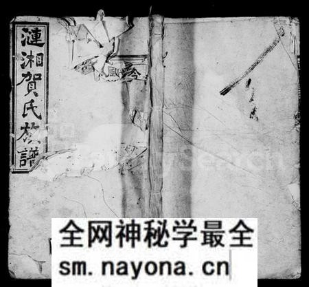 湖南贺氏族谱-涟湘贺氏族谱 [21卷,首1卷].pdf电子版预览图1