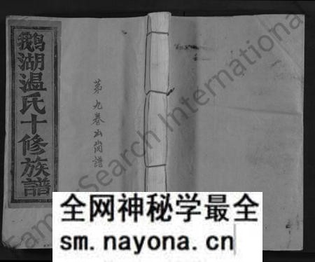 江西温氏族谱-鹅湖温氏十修族谱 [不分卷].pdf电子版预览图