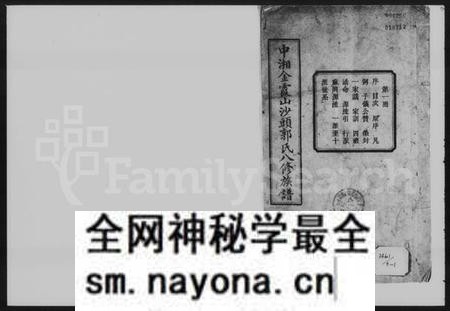 湖南郭氏族谱-中湘金霞山沙头郭氏八修族谱.pdf电子版预览图1