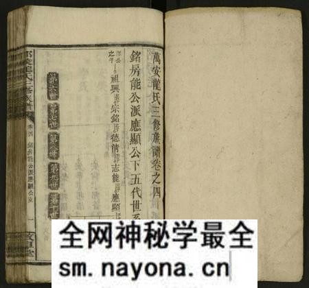 湖南龙氏族谱-邵陵龙氏三修族谱 [残卷].pdf电子版预览图1