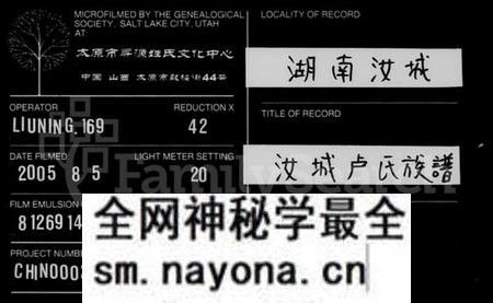 湖南卢氏族谱-汝城卢氏族谱.pdf电子版预览图