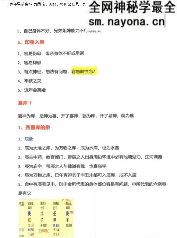 夏光明命理直播笔记1-4部 夏光明命理直播笔记1-4部