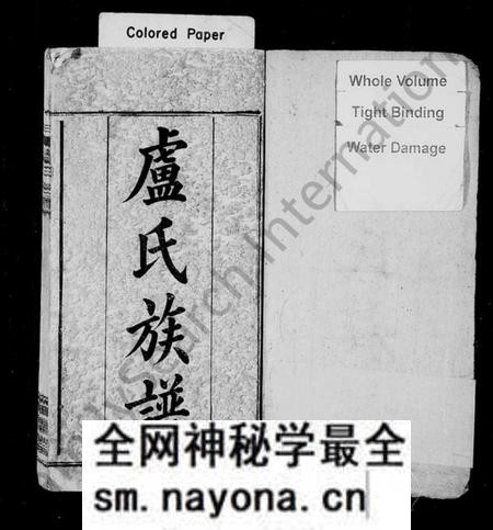 湖南卢氏族谱-甘塘卢氏族谱 [12卷,首尾各1卷].pdf电子版预览图2