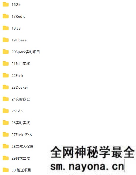 【JAVA】某硅谷大数据大神班V9|价值22999|2022年9月完结|完结无秘