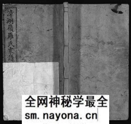 湖南罗氏族谱-漳湖岭罗氏家谱 [28卷].pdf电子版预览图1