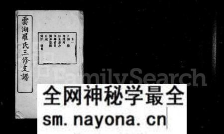 湖南罗氏族谱-罗氏支谱 [10卷].pdf电子版预览图2