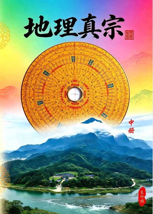 朱科顺地理真宗上中下三册1364页PDF 风水教程