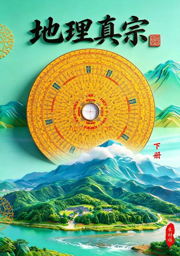 朱科顺地理真宗上中下三册1364页PDF 风水教程