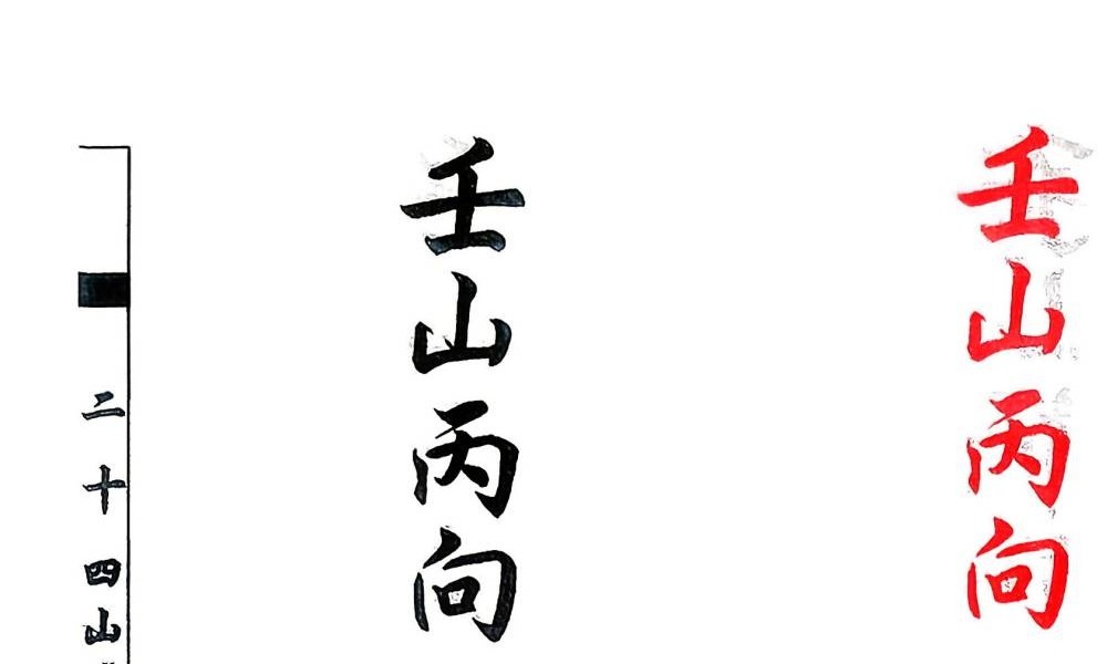 杨救贫《杨公分金立向》129页