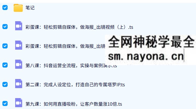 猫巫塔罗变现课程 17集视频+笔记