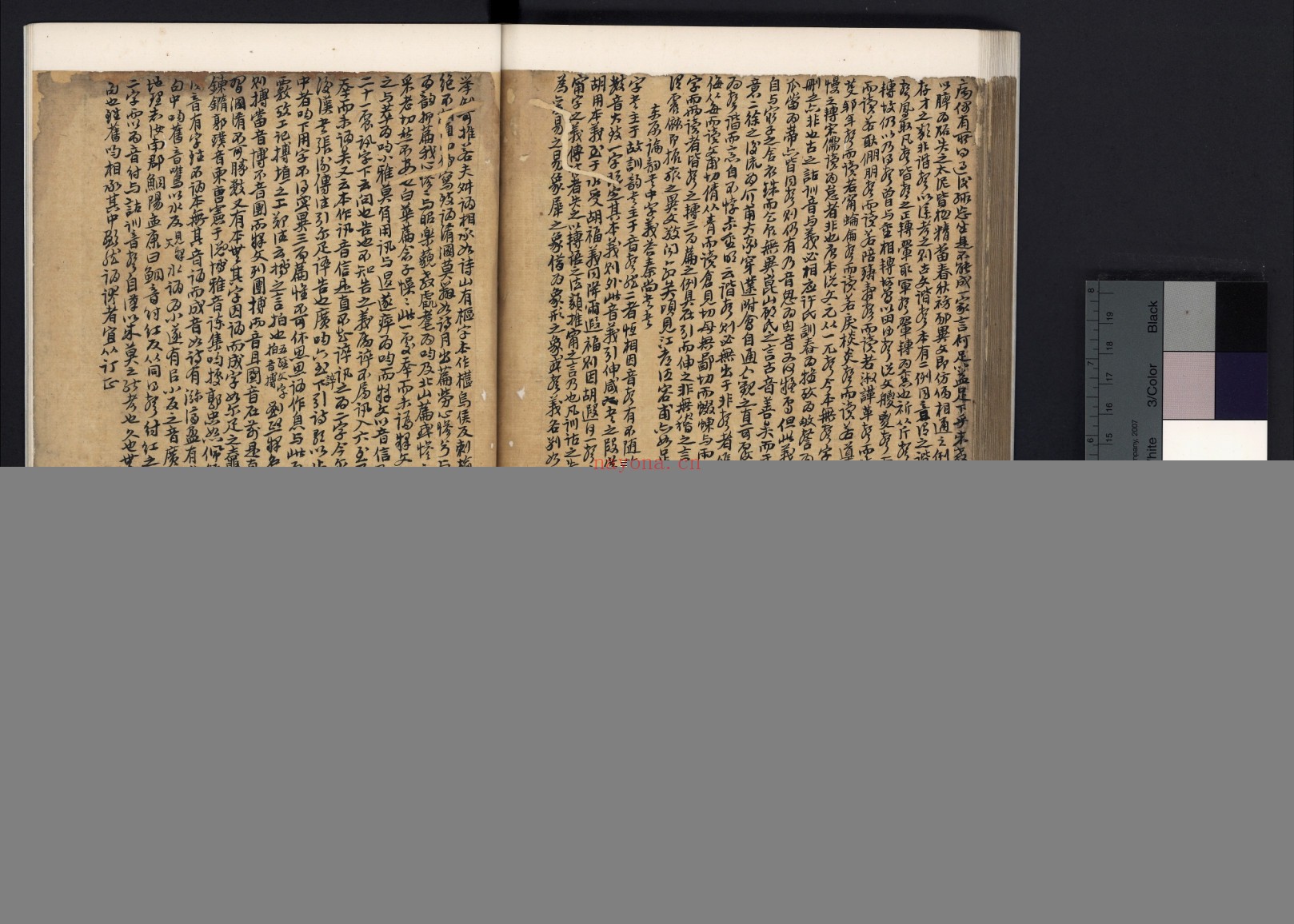 说文解字.三十卷.汉.许慎撰.清杨调元手写本