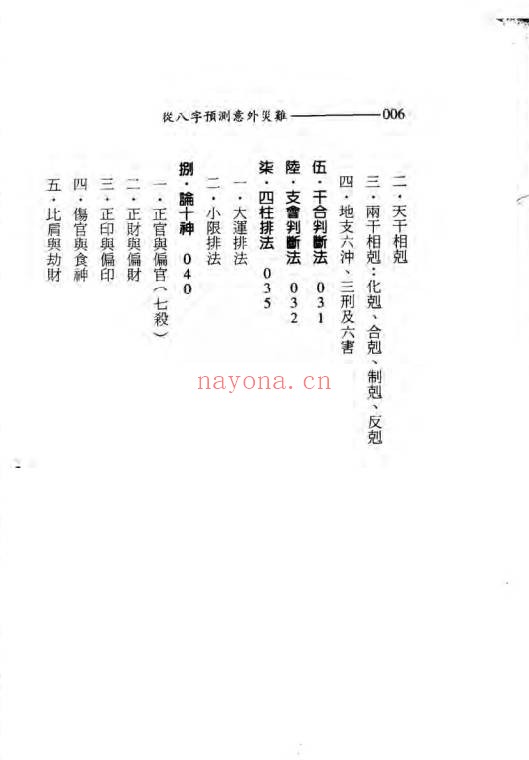 王韶华从八字预测意外灾难191页PDF 八字教程