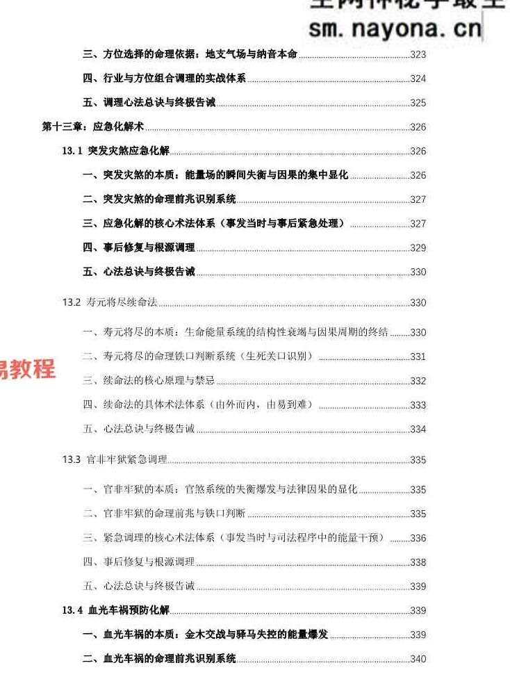 杨春波禄命法盲派八字化解调理A4铜版.pdf 372页