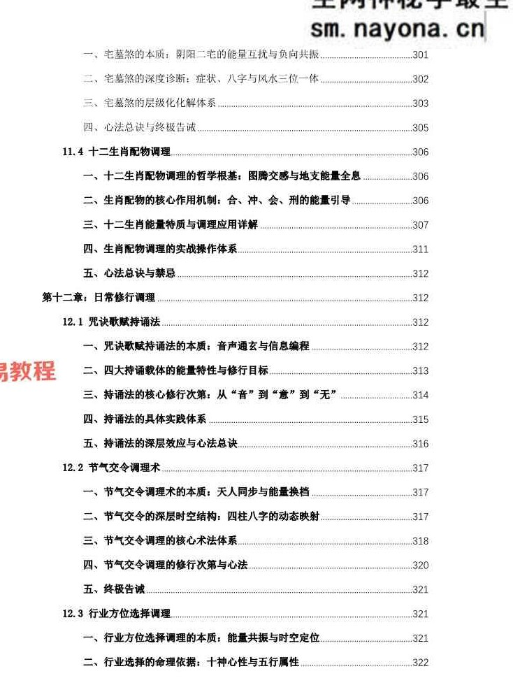 杨春波禄命法盲派八字化解调理A4铜版.pdf 372页