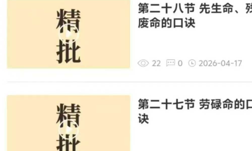 如是禅说 辰南《精批财富》28集视频