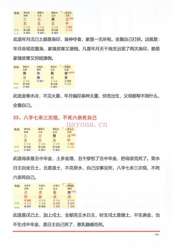夏光明夏氏真传命理口诀302页PDF 八字口诀