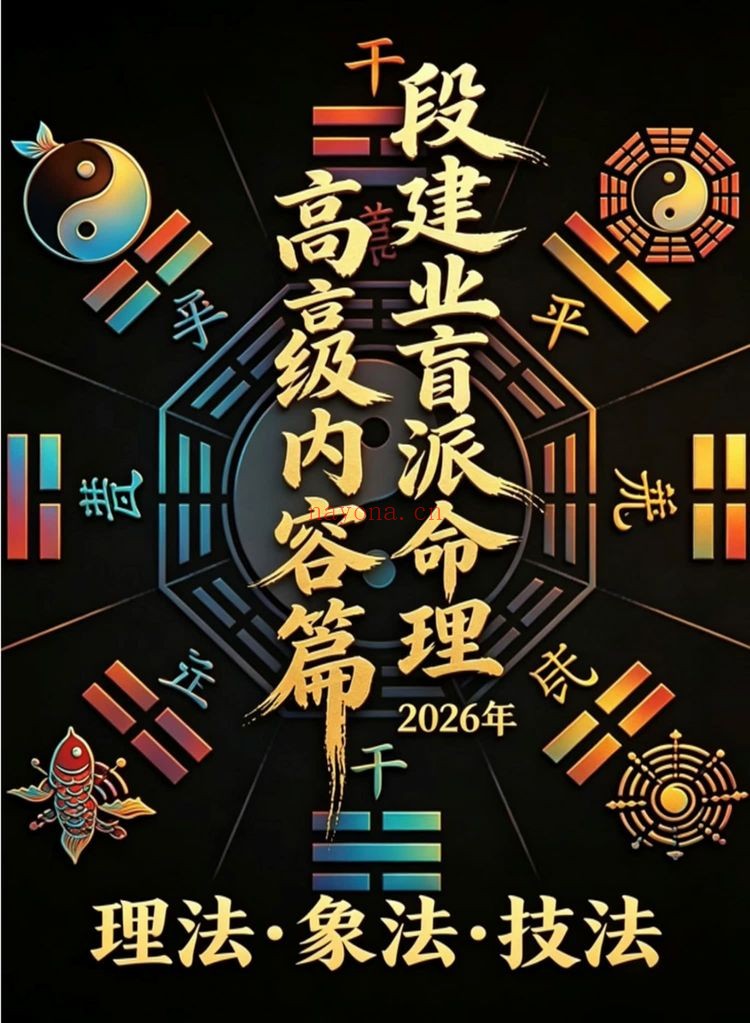 《段建业盲派命理高级内容篇》PDF电子书（360页）