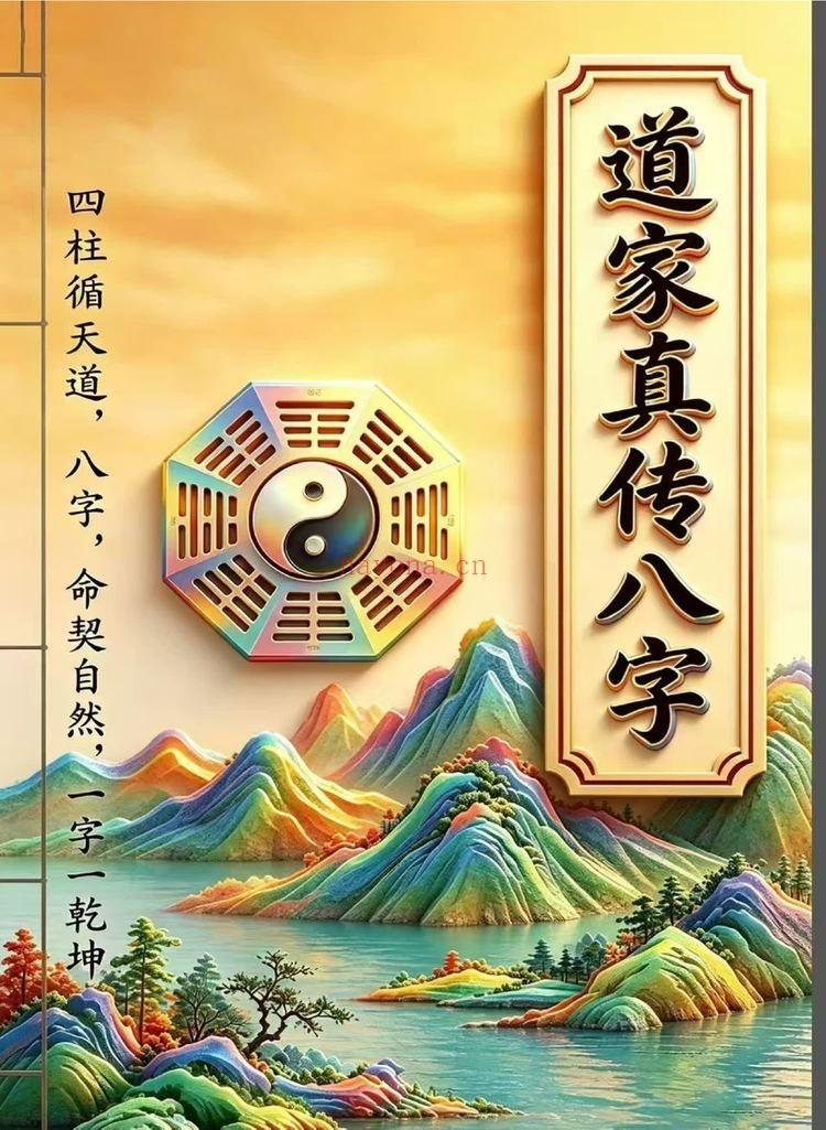 《道家真传八字-彩色》PDF电子书（142页）