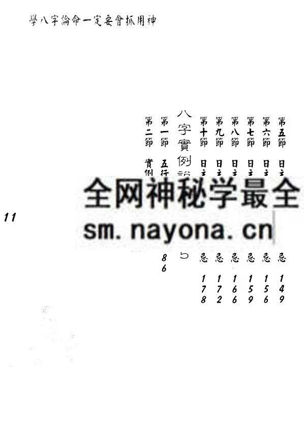 孟庆正 八字论命用神专论219页pdf