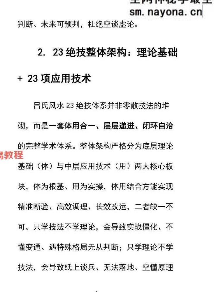 吕氏风水23绝技 完整全书.pdf 412页