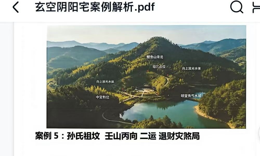 《章仲山玄空阴阳宅案例解析》131页