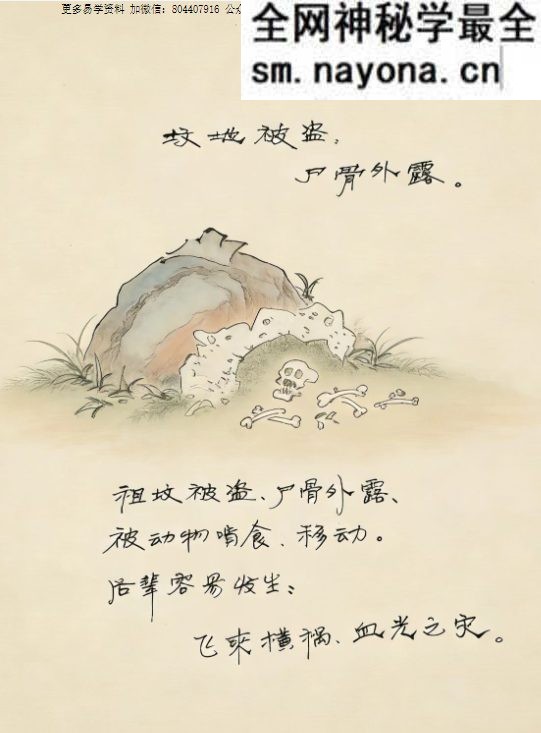 望坟直断绝招，出官，出贵，出人才、入坟断