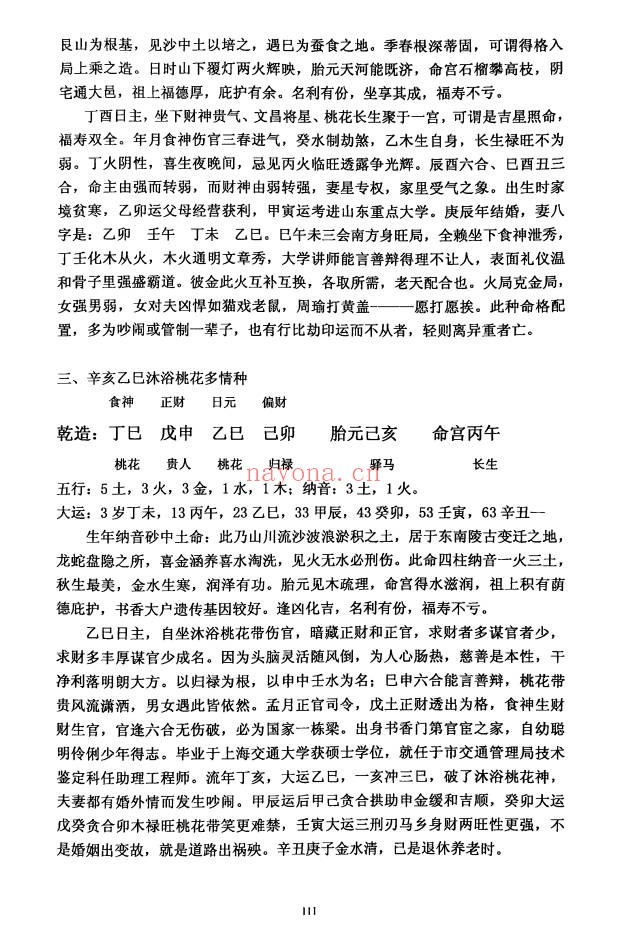 干支纳音与官禄婚姻全解225页PDF 八字教程