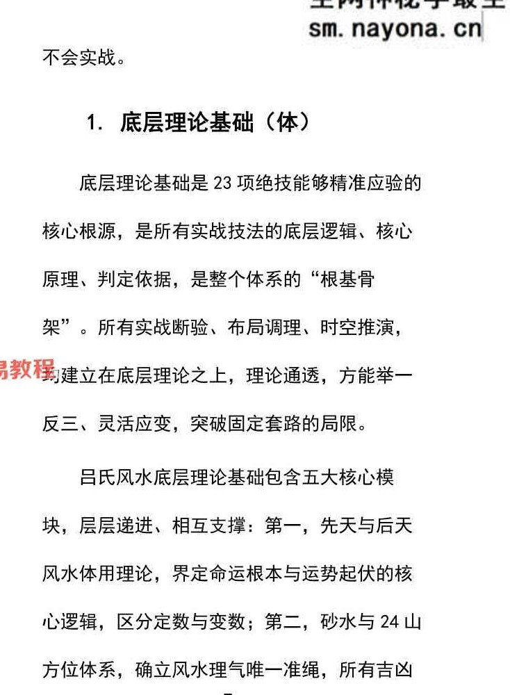 吕氏风水23绝技 完整全书.pdf 412页