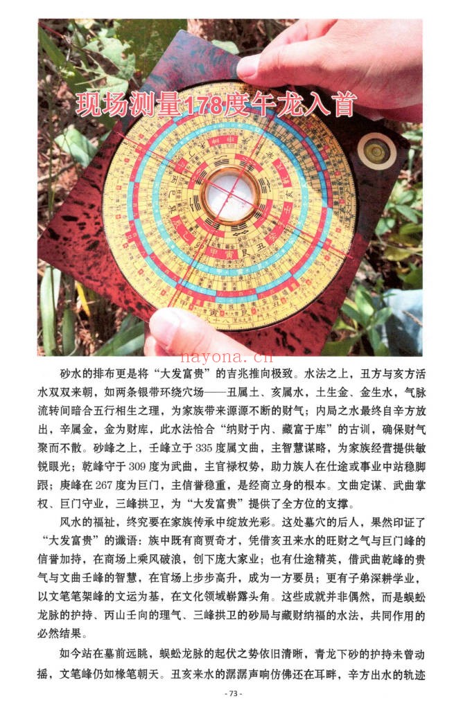 黄四纳福堂江西三僚广东名师作品312页PDF 风水案例