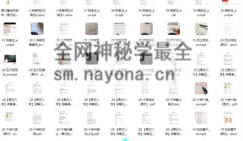 A2393易芯 八字基础班视频39集+讲义