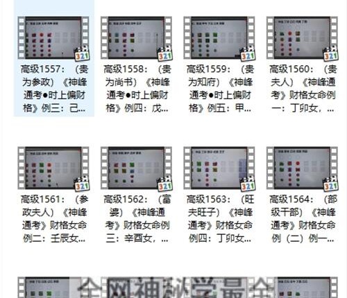 A2389吕泽林吕老师《八字实战高级班第六章》视频243集