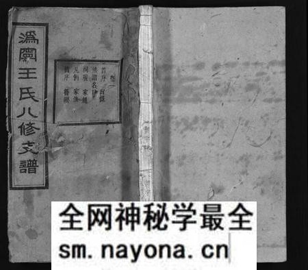 湖南王氏族谱-沩宁王氏八修支谱 [10卷].pdf电子版预览图1