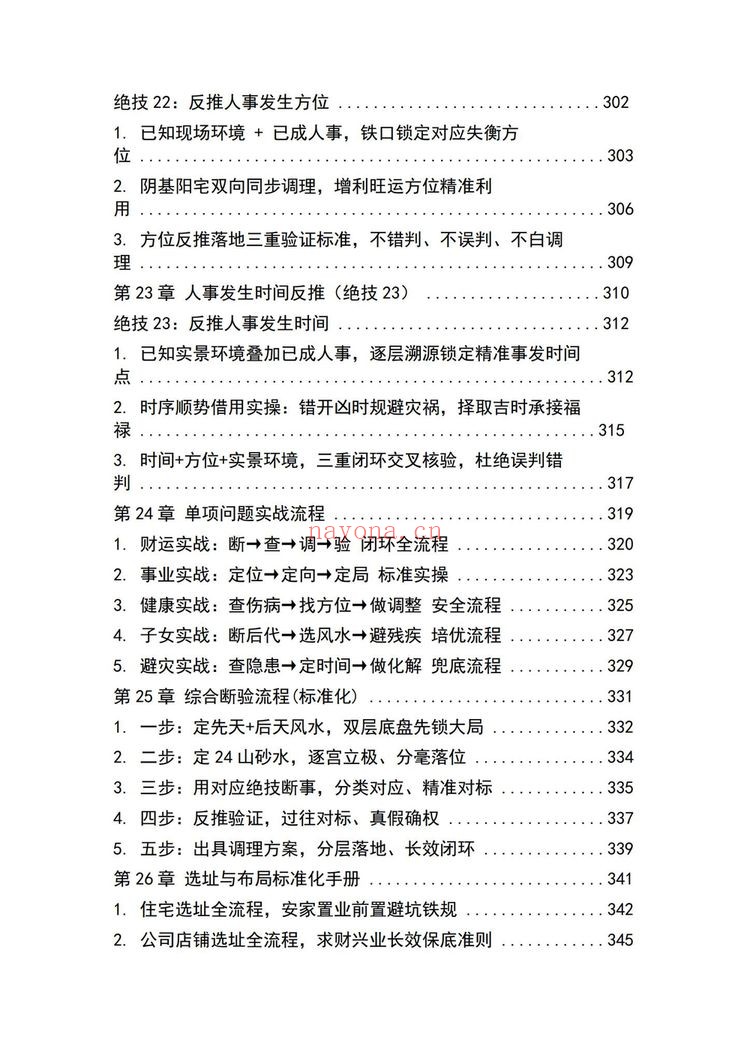 《吕氏风水23绝技 完整全书》PDF电子书（412页）