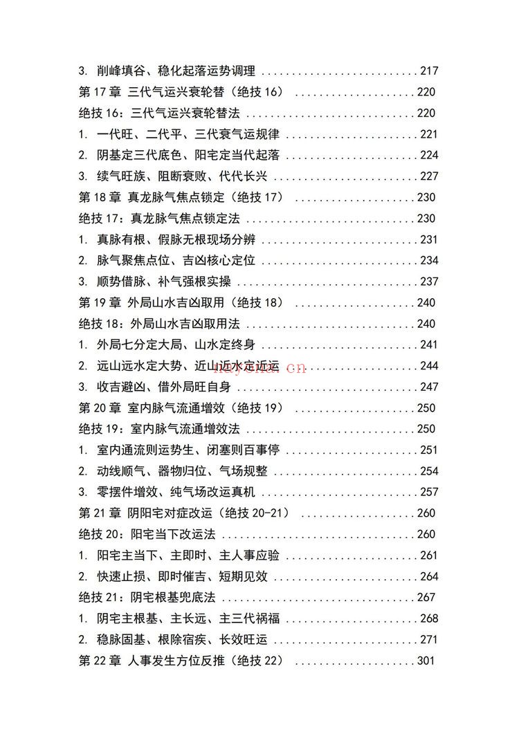 《吕氏风水23绝技 完整全书》PDF电子书（412页）