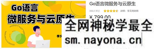 网易云课堂-七米-Go语言微服务与云原生