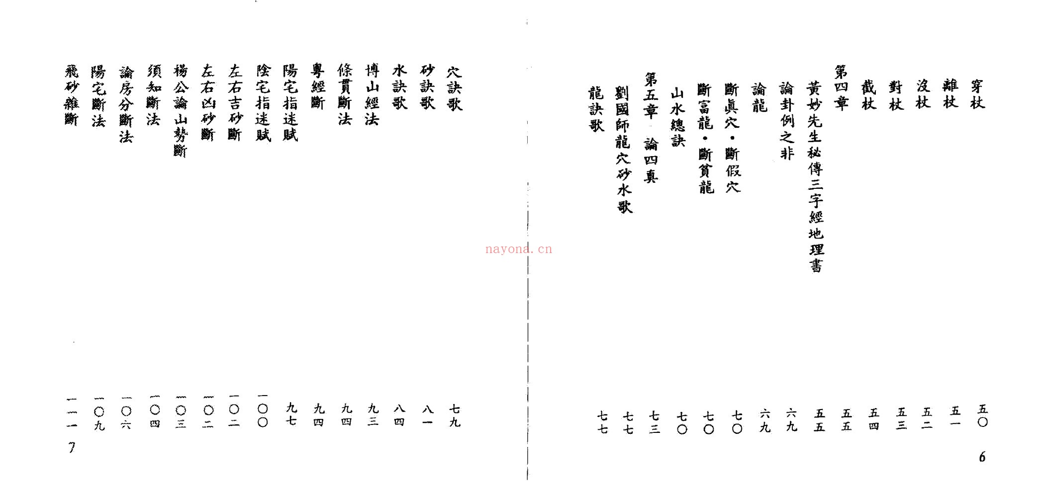 刘国师地理真传