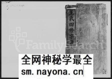 湖南王氏族谱-王氏四修宗谱 [20卷].pdf电子版预览图1