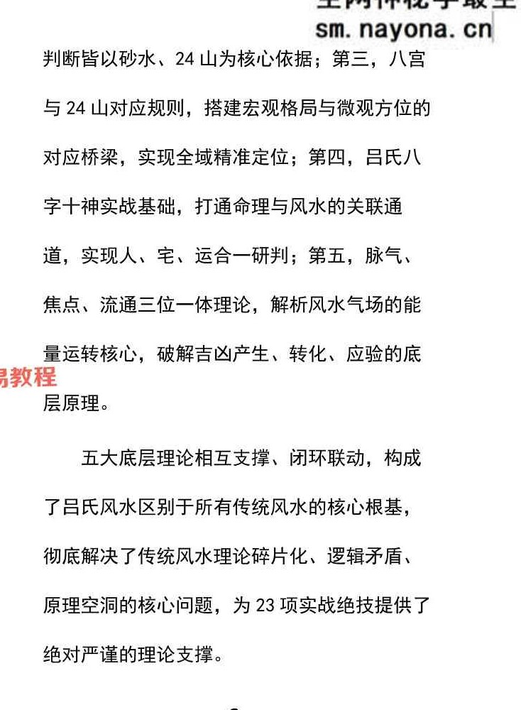 吕氏风水23绝技 完整全书.pdf 412页