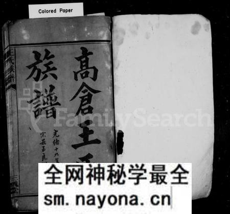 湖南王氏族谱-高仓王氏族谱 [10卷].pdf电子版预览图2