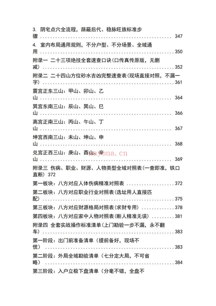 《吕氏风水23绝技 完整全书》PDF电子书（412页）