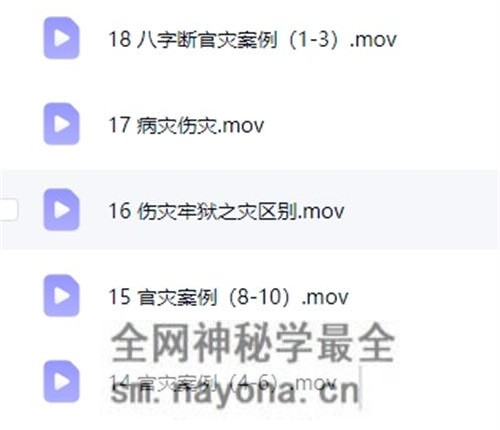A2395易芯八字高级班——理论课（旧） 视频