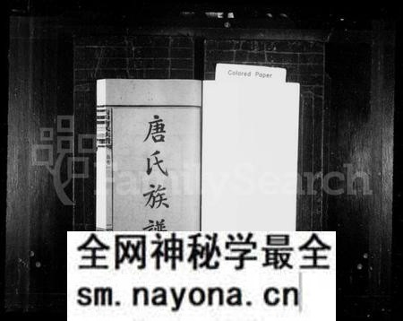 湖南唐氏族谱-唐氏族谱 [10卷,首4卷].pdf电子版预览图2