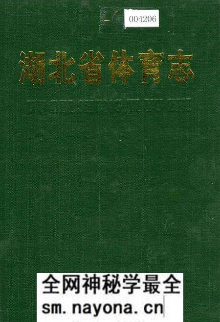 《湖北省体育志》.pdf电子版_湖北省志预览图