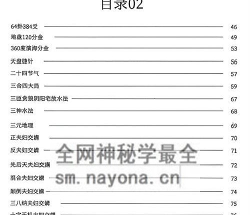 三合罗盘水法PDF电子书102页