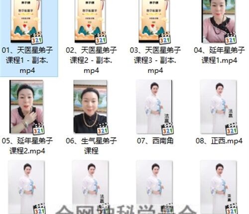 A2397法赢法老师《布局化解专修数字易经）视频80集