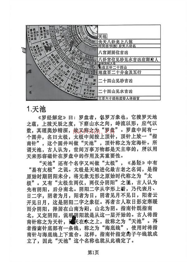《杨公地理操作盘》PDF电子书（228页）
