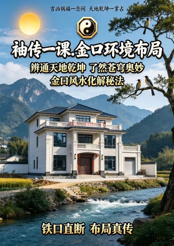 袖传一课《金口环境布局》PDF电子书（177页）