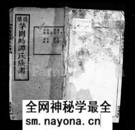 湖南谭氏族谱-谭氏族谱 [24卷].pdf电子版预览图1