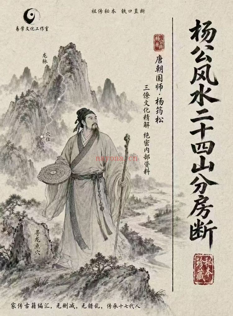《杨公风水二十四山分房断》PDF电子书（187页）