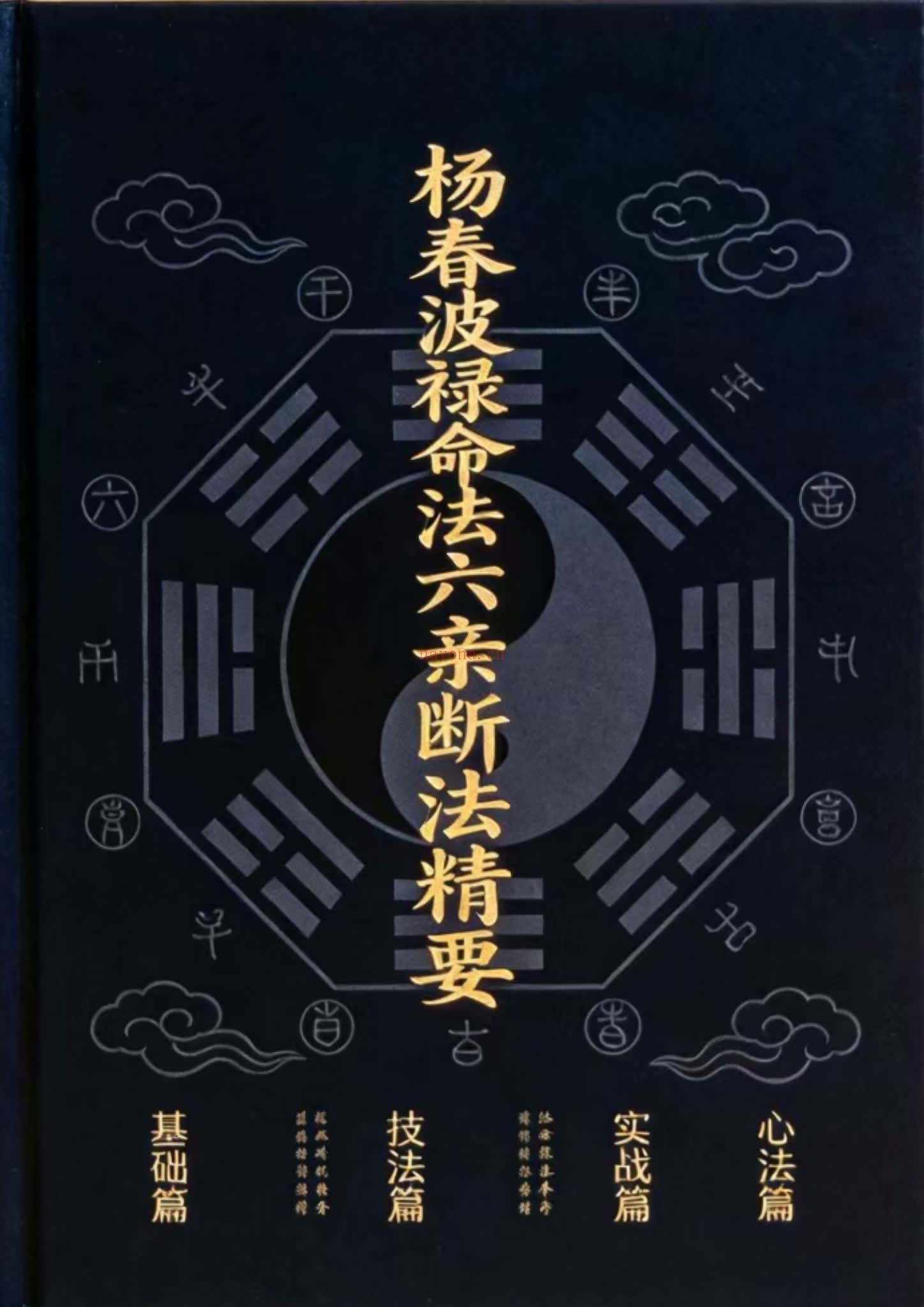 杨春波《禄命法盲派六亲断法精要》PDF电子书（267页）